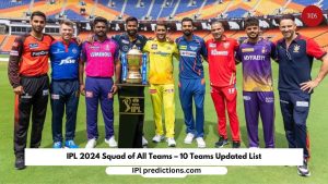 IPL 2024 Team Squads