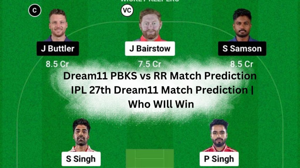 Dream11 PBKS vs RR Match Prediction | IPL 27th Dream11 Match Prediction | Who Will Win