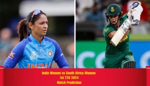 India Women vs South Africa Women 1st T20 – Match Preview and Prediction
